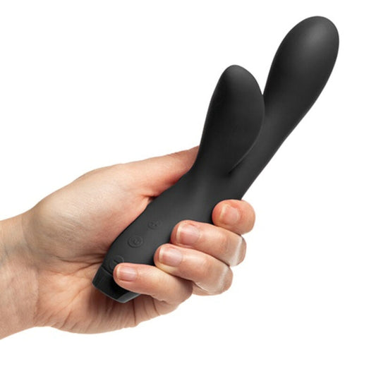JE JOUE - VIBRATEUR HERA FLEX RABBIT - NOIR - 7eme ciel