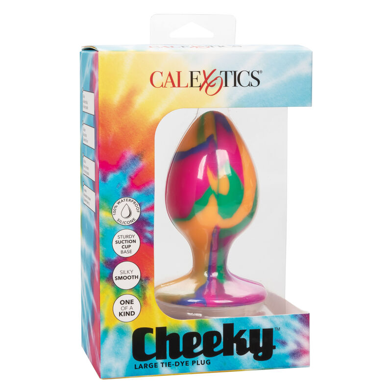 CALEXOTICS - CHEEKY GRAND PLUG ANAL TIE-DYE - 7eme ciel