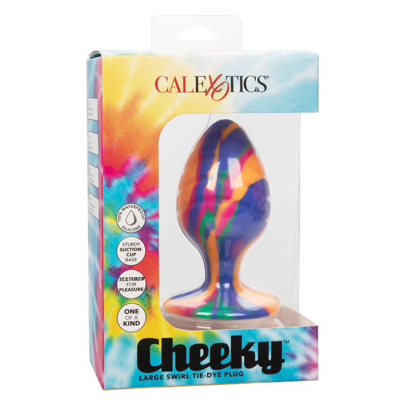CALEXOTICS - CHEEKY GRANDE SWIRL PLUG ANAL - 7eme ciel