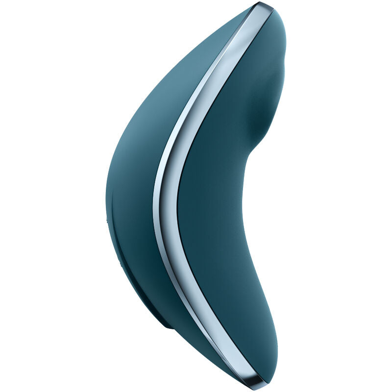 SATISFYER - VULVA LOVER 1 STIMULATEUR ET VIBRATEUR AIR PULSE BLEU - 7eme ciel