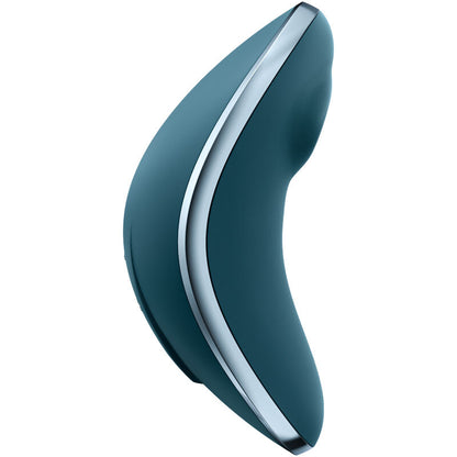 SATISFYER - VULVA LOVER 1 STIMULATEUR ET VIBRATEUR AIR PULSE BLEU - 7eme ciel