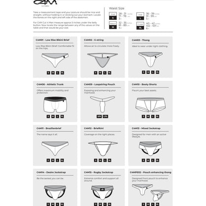 CUT4MEN - JOCKSTRAP MIAMI XL - 7eme ciel