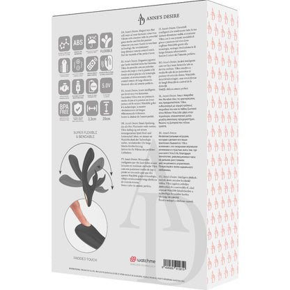 ANNE'S DESIRE  - RABBIT TÉLÉCOMMANDE TECHNOLOGIE A WATCHME NOIR - 7eme ciel