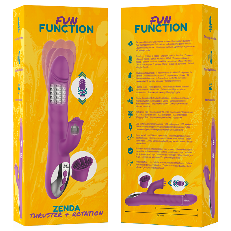 FUN FUNCTION - PROPULSEUR ET ROTATION ZENDA - 7eme ciel