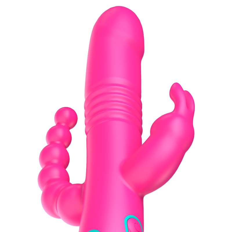 HAPPY LOKY - DONALD TRIPLE STIMULATION : ANAL, G-SPOT & CLITORAL WATCHME TECHNOLOGIE SANS FIL COMPATIBLE - 7eme ciel