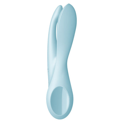 SATISFYER - VIBRATEUR THREESOME 1 BLEU - 7eme ciel
