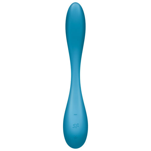SATISFYER - VIBRATEUR MULTI G-SPOT FLEX 5 BLEU
