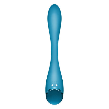 SATISFYER - VIBRATEUR MULTI G-SPOT FLEX 5 BLEU - 7eme ciel
