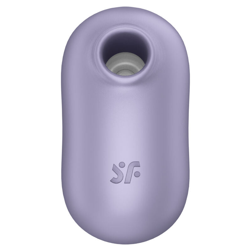 SATISFYER - STIMULATEUR ET VIBRATEUR DOUBLE AIR PULSE PRO TO GO 2 VIOLET - 7eme ciel