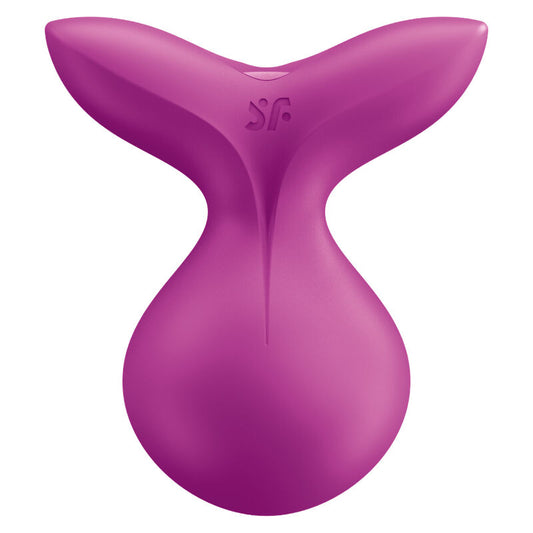 SATISFYER - VIBRATEUR  POSER VIVA LA VULVA 3 VIOLET - 7eme ciel