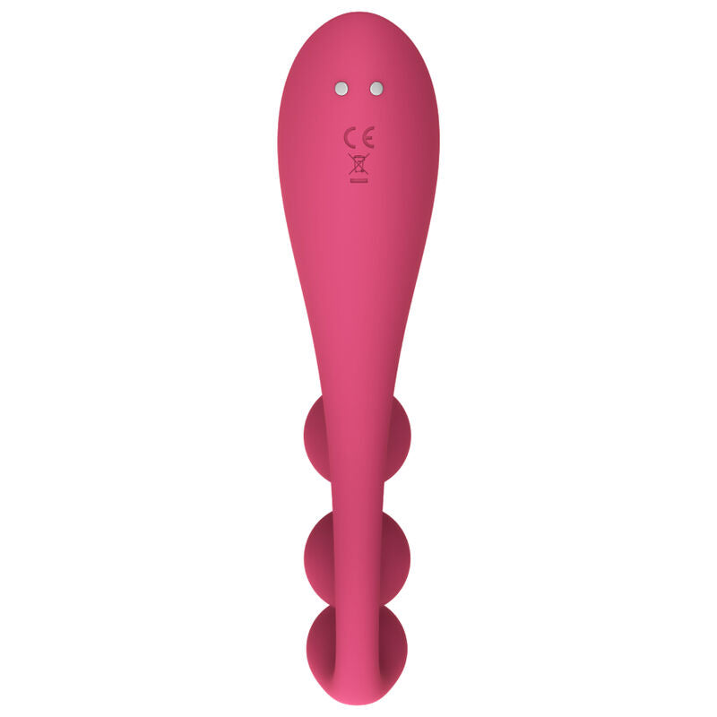 SATISFYER - VIBRATEUR MULTI TRI BALL 1 ROUGE - 7eme ciel
