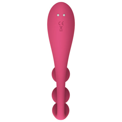 SATISFYER - VIBRATEUR MULTI TRI BALL 1 ROUGE - 7eme ciel