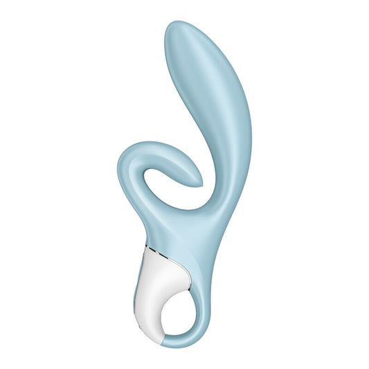 SATISFYER - VIBRATION DE LAPIN TOUCH ME BLEU - 7eme ciel