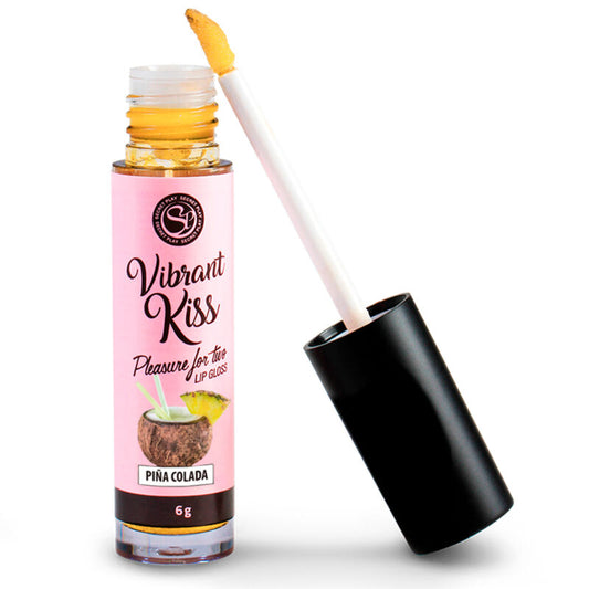 SECRETPLAY - GLOSS À LÈVRES VIBRANT KISS - PINA COLADA - 7eme ciel