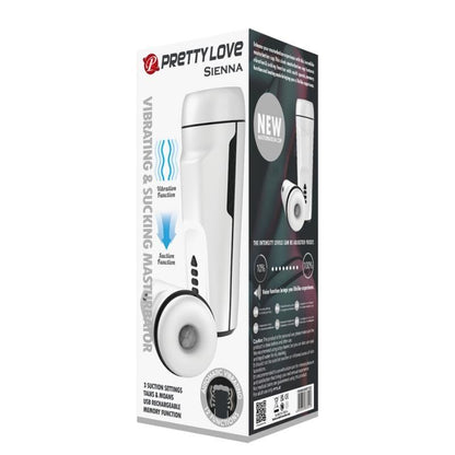 PRETTY LOVE - SIENNA MASTURBATEUR VIBRANT POUR HOMMES AVEC VOIX ET ASPIRATION - 7eme ciel