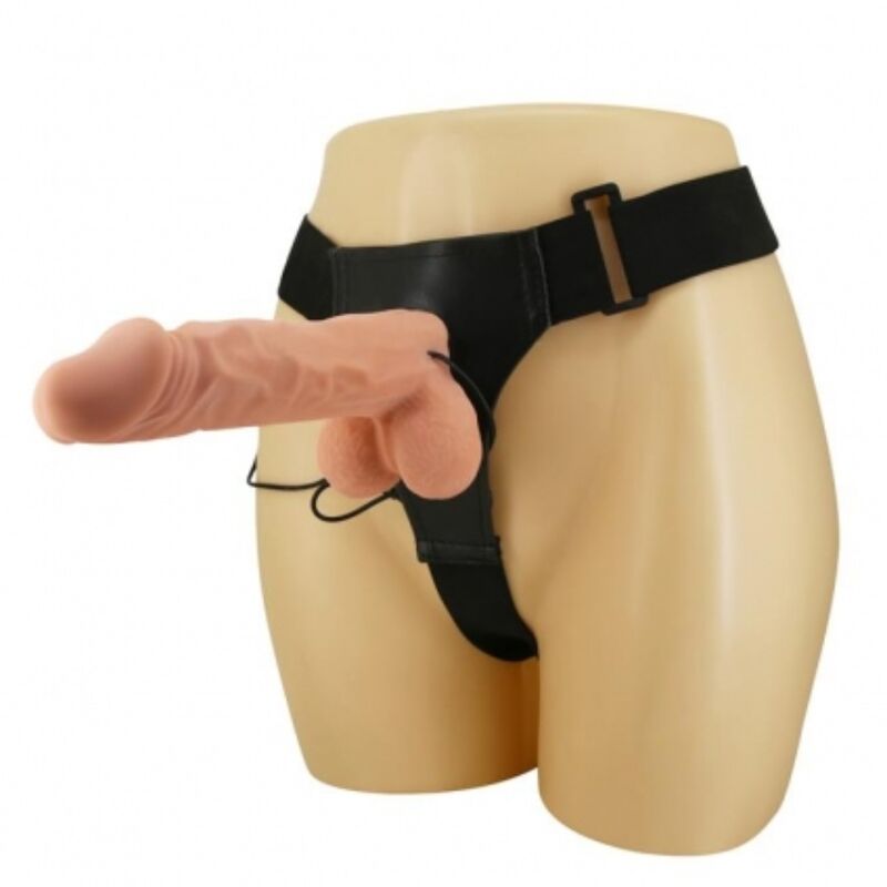 BAILE - HARNAIS DE ULTRA PASSIONNÉE 24 CM NATUREL - 7eme ciel