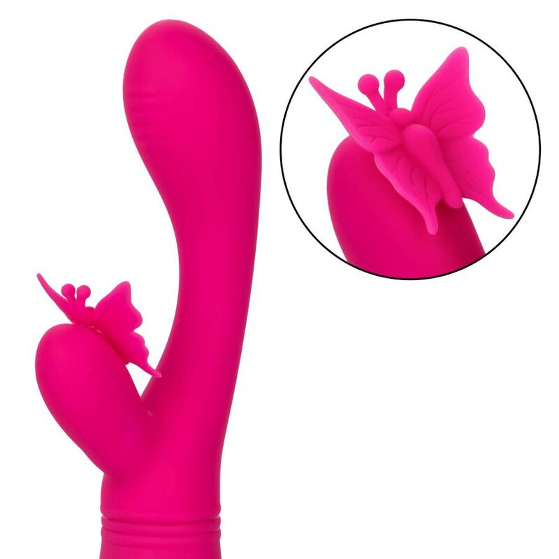 CALEXOTICS - PAPILLON KISS FLUTTER ROSE - 7eme ciel