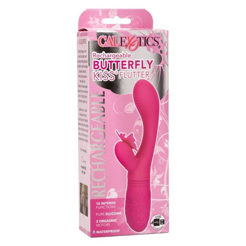 CALEXOTICS - PAPILLON KISS FLUTTER ROSE - 7eme ciel