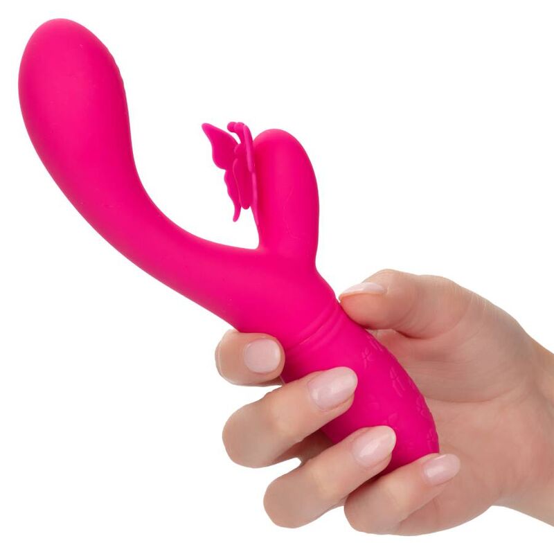 CALEXOTICS - PAPILLON KISS FLUTTER ROSE - 7eme ciel