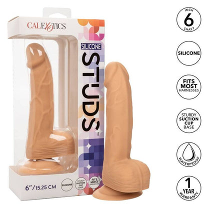 CALEXOTICS - CLOUS EN SILICONE 15.24 CM PEAU - 7eme ciel