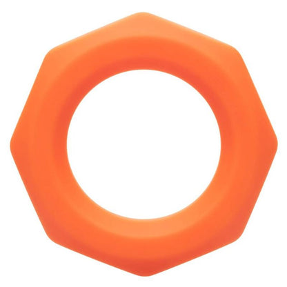 CALEXOTICS - BAGUE ALPHA SEXAGON ORANGE - 7eme ciel