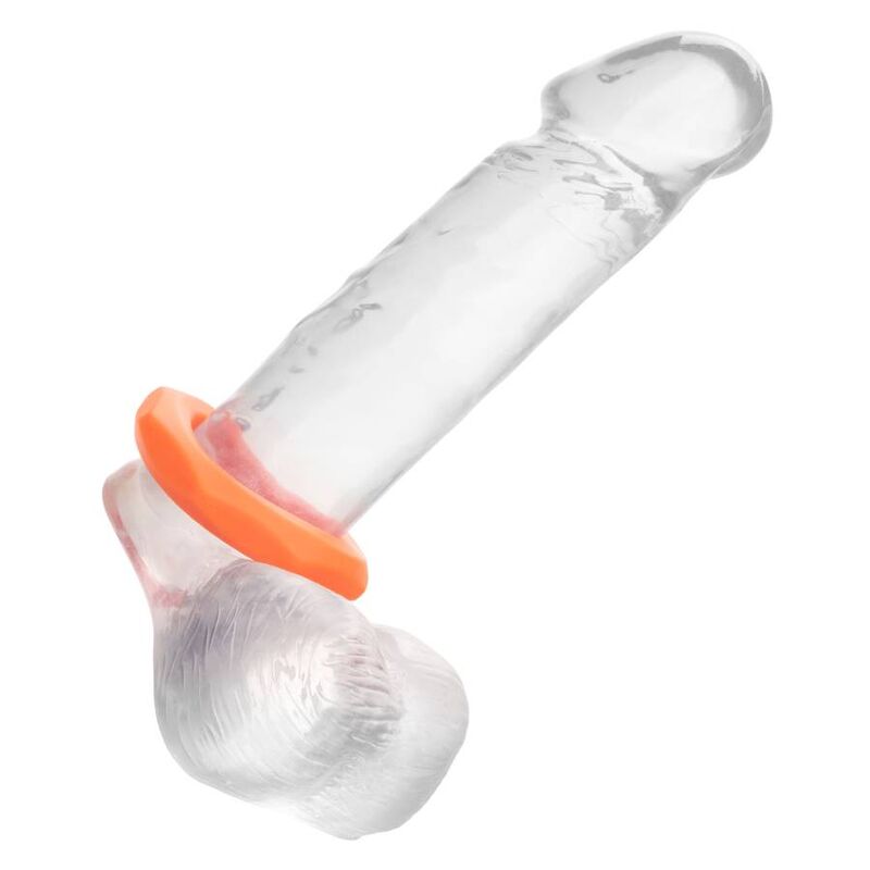 CALEXOTICS - BAGUE ALPHA SEXAGON ORANGE - 7eme ciel