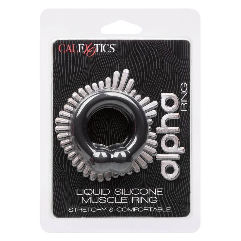 CALEXOTICS - BAGUE MUSCULAIRE ALPHA NOIR - 7eme ciel