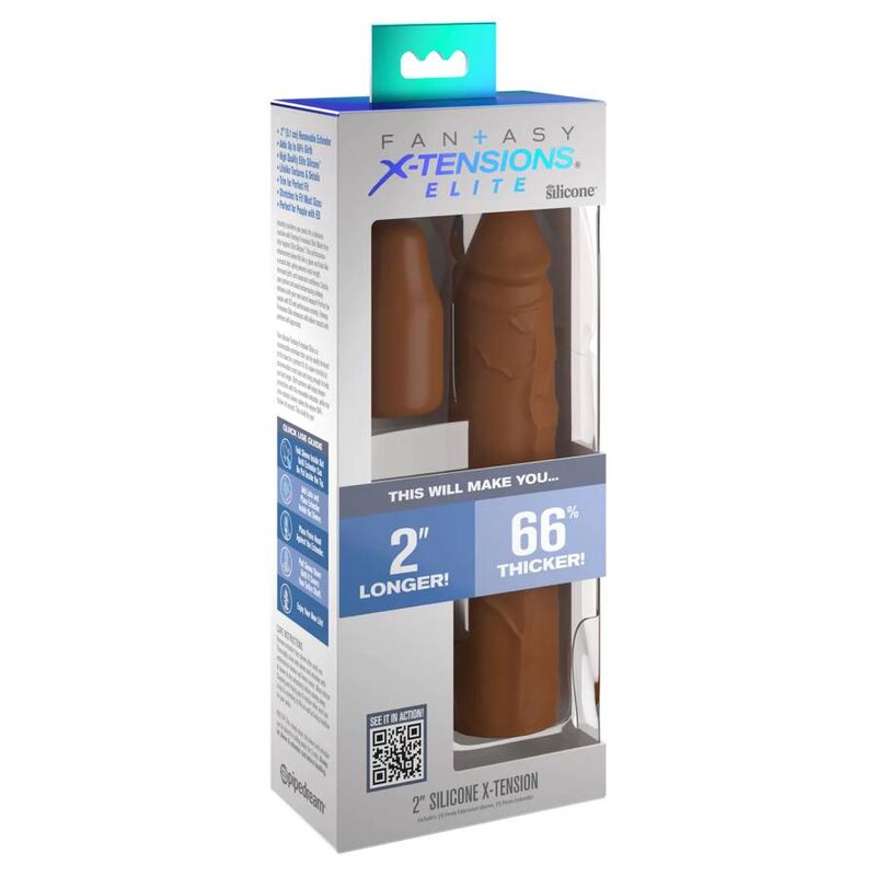 FANTASY X- TENSIONS - POCHETTE PIPEDREAMS 20,32 CM + 5,00 CM INCH PLUG CARAMEL - 7eme ciel