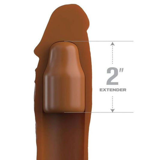 FANTASY X- TENSIONS - POCHETTE PIPEDREAMS 20,32 CM + 5,00 CM INCH PLUG CARAMEL - 7eme ciel