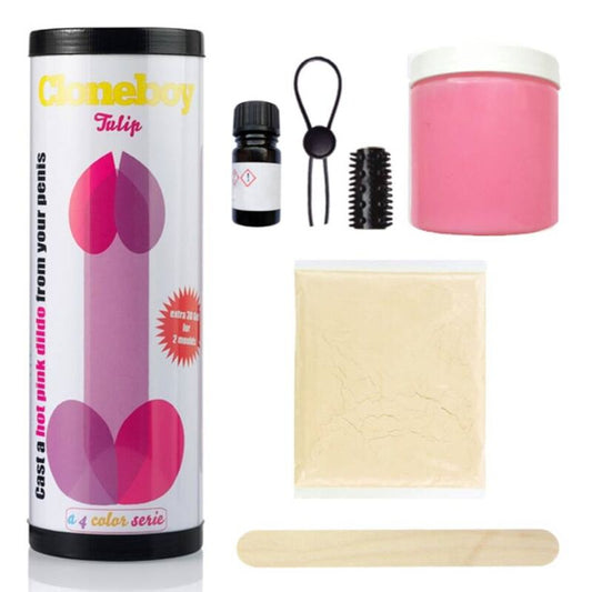 CLONEBOY - DILDO TULIP ROSE INTENSE - 7eme ciel