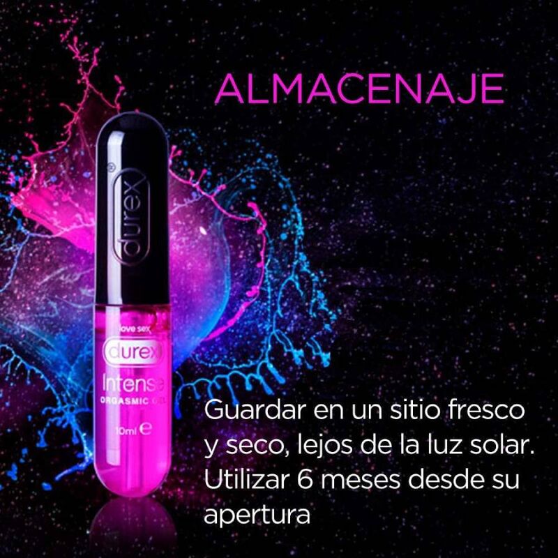 DUREX - GEL ORGASMIQUE LUBRIFIANT 10 ML - 7eme ciel