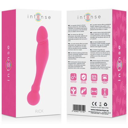 INTENSE - SILICONE RICK DOUBLE ROSE - 7eme ciel