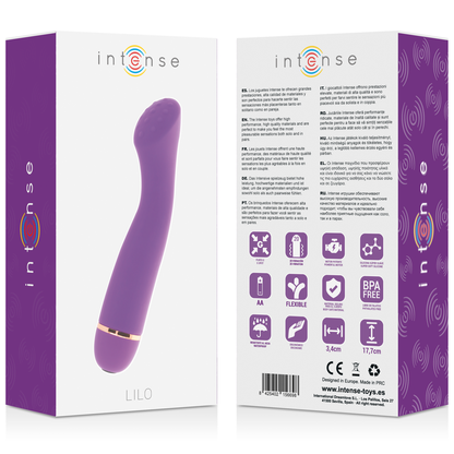 INTENSE - LILO 20 VITESSES SILICONE LILA - 7eme ciel