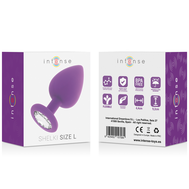 INTENSE - SHELKI L PLUG ANAL LILAS - 7eme ciel