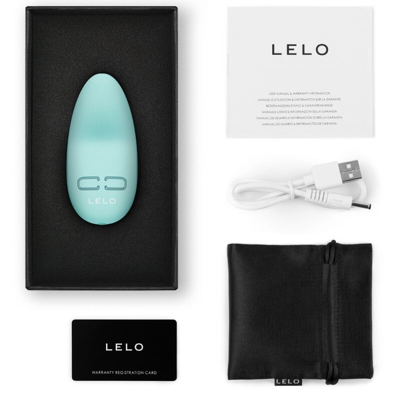 LELO - MASSEUR PERSONNEL LILY 3 - VERT POLAIRE - 7eme ciel
