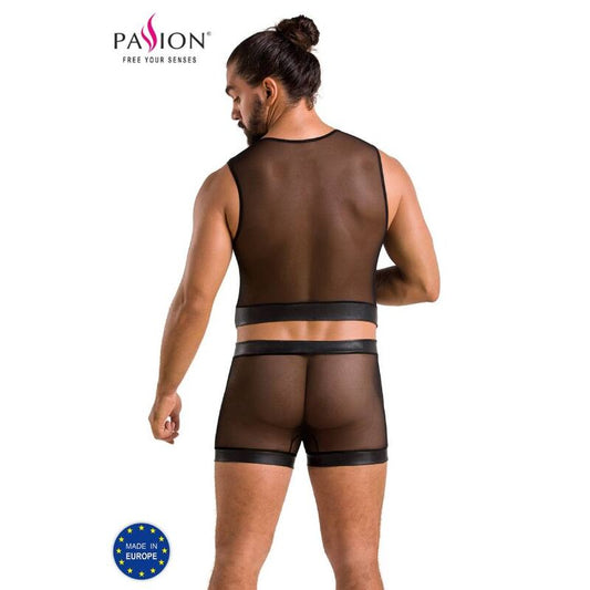 PASSION - 053 ENSEMBLE WILLIAM NOIR S/M - 7eme ciel