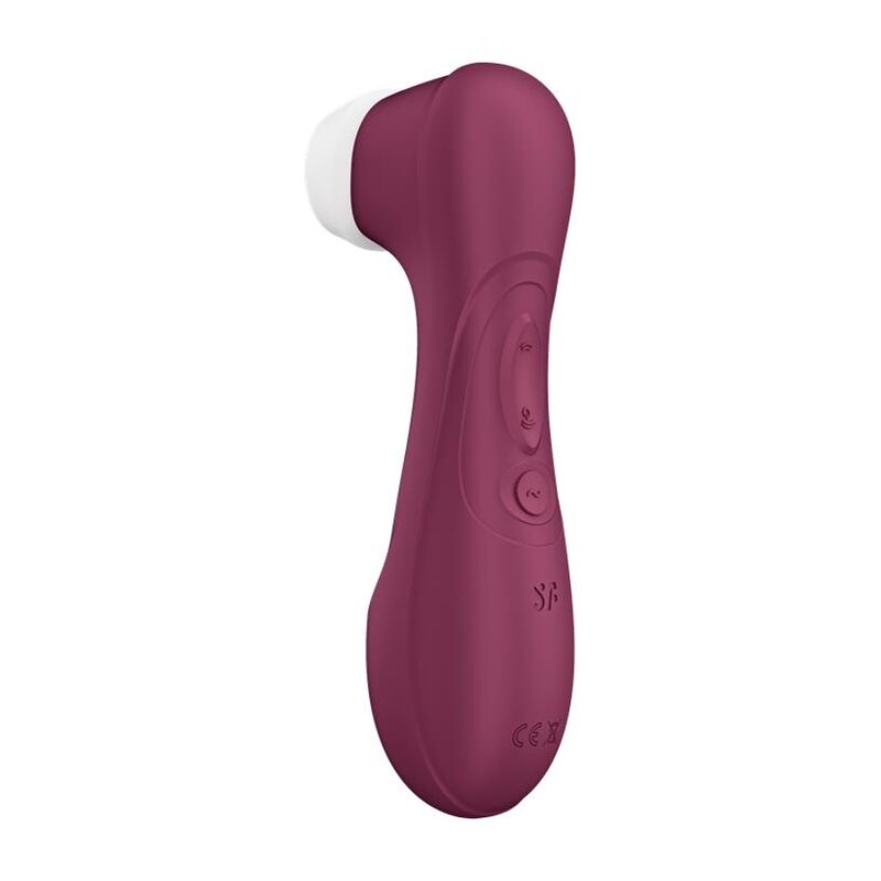 SATISFYER - PRO 2 GÉNÉRATION 3 TECHNOLOGIE AIR LIQUIDE VIN ROUGE - 7eme ciel