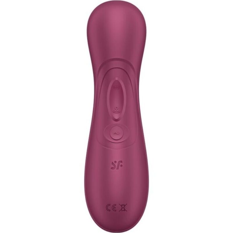 SATISFYER - PRO 2 GÉNÉRATION 3 TECHNOLOGIE AIR LIQUIDE VIN ROUGE - 7eme ciel