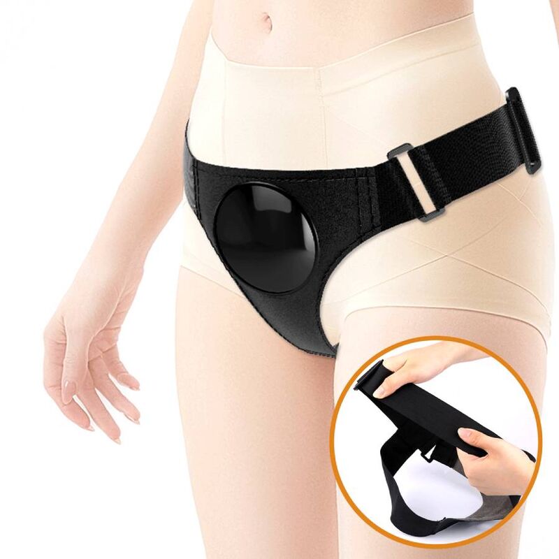 PRETTY LOVE - SLIP HARNAIS HARNAIS UNIVERSEL AVEC GODE MICHEAL 20 CM NOIR - 7eme ciel