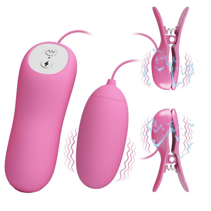 PRETTY LOVE - PINCE  ÉPILER AVEC VIBRATION ET ÉLECTROCHOC ROSE - 7eme ciel