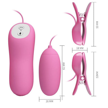PRETTY LOVE - PINCE  ÉPILER AVEC VIBRATION ET ÉLECTROCHOC ROSE - 7eme ciel