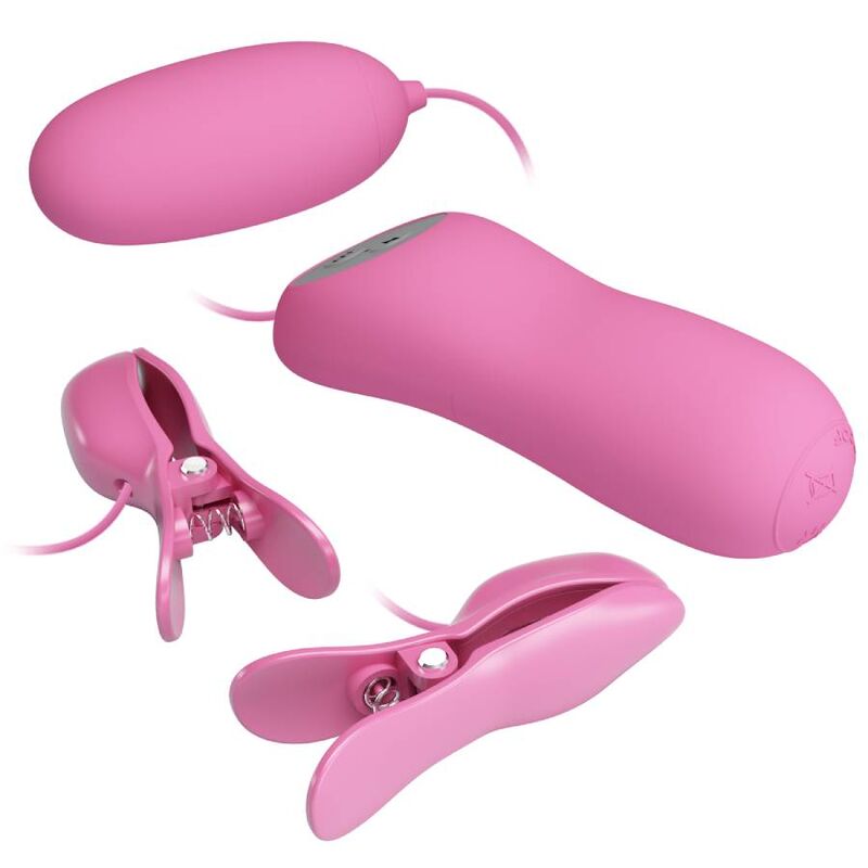 PRETTY LOVE - PINCE  ÉPILER AVEC VIBRATION ET ÉLECTROCHOC ROSE - 7eme ciel