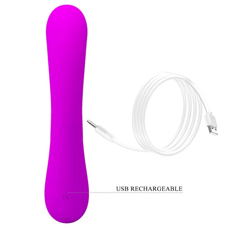 PRETTY LOVE - VIBRATEUR ET SUCCION CLITORISÉ EN SILICONE SINCÈRE VIOLET - 7eme ciel