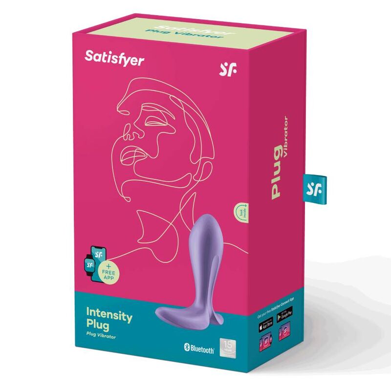 SATISFYER - INTENSITY PLUG VIOLET - 7eme ciel