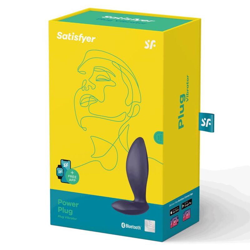 SATISFYER - POWER PLUG VIOLET - 7eme ciel