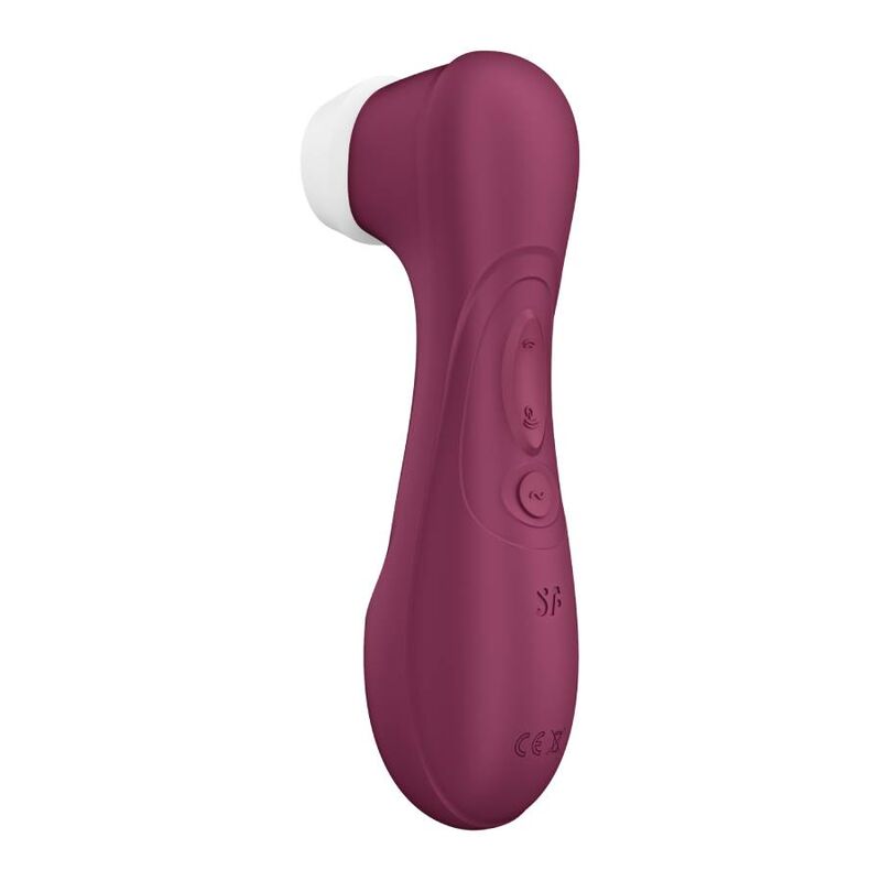 SATISFYER - PRO 2 GENERACIÓN 3 VIN ROUGE BLUETOOTH ET APPLICATION - 7eme ciel