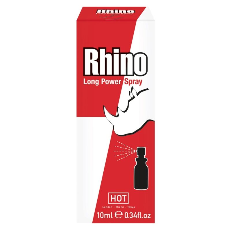 CHAUD - RHINO LONG PUISSANCE SPRAY 10ML - 7eme ciel