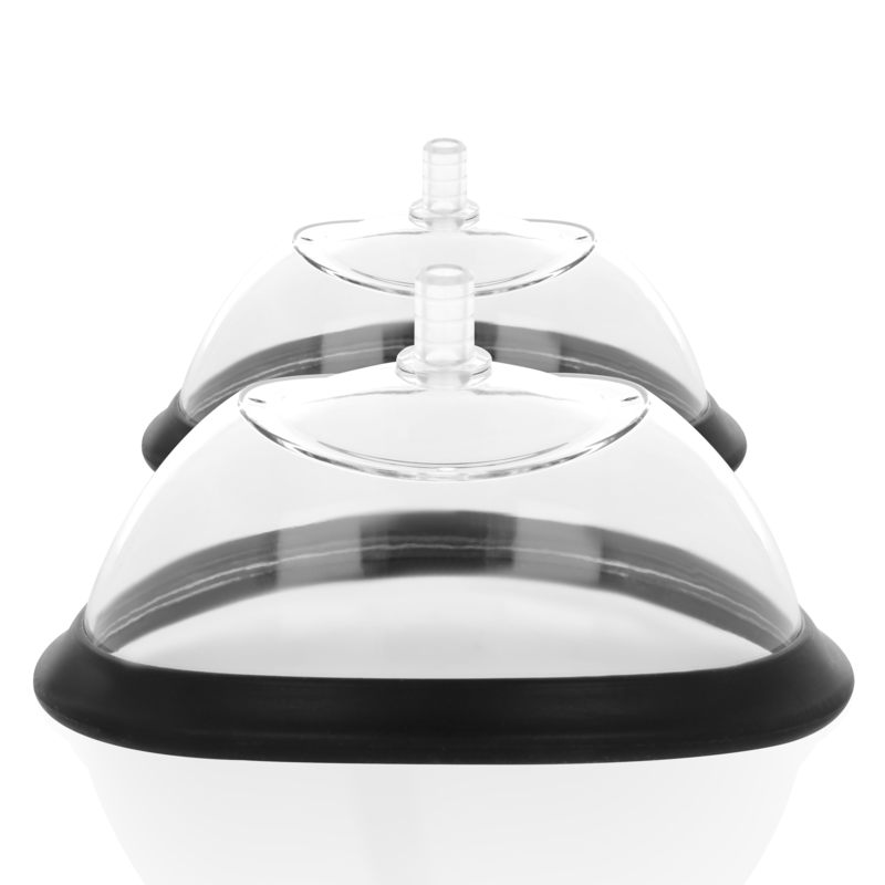 INTENSE - POMPE VAGINALE MANUELLE AVEC DEUX COUPELLES INTERCHANGEABLES - 7eme ciel