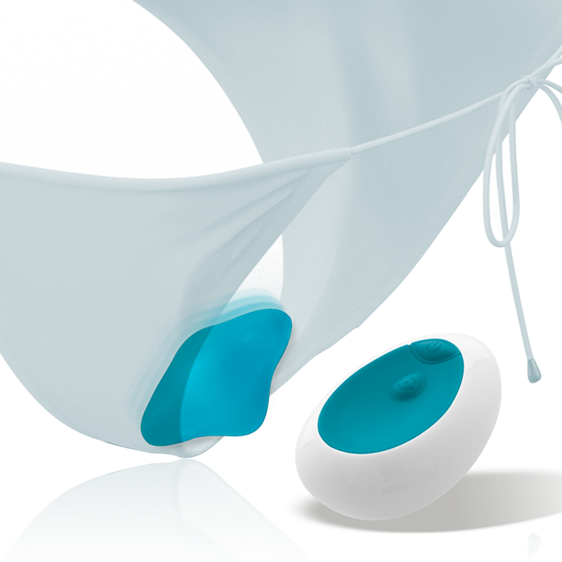 INTENSE - SAMANTHA PANTIE TÉLÉCOMMANDE BLEU - 7eme ciel