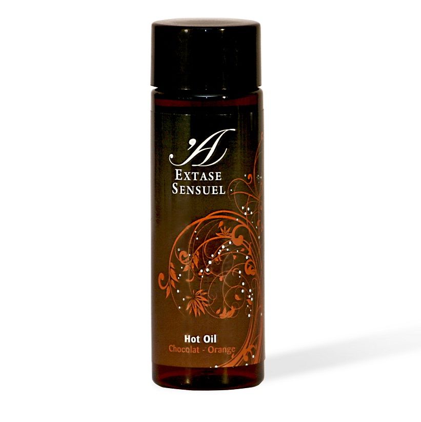 EXTASE SENSUAL - HUILE STIMULANTE CHOCOLAT ET ORANGE 100 ML - 7eme ciel